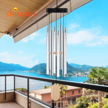 Wind Chime Lights Solar Energy Powered Copper Wire Hanging Bulb Lamps Courtyard Garden Decorative Ornaments